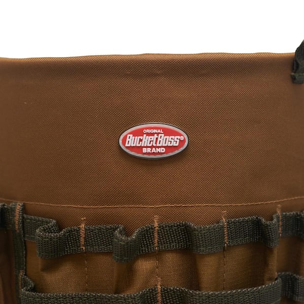 Bucket Tool Organizer in Brown, Fits Most 5 Gallon Buckets