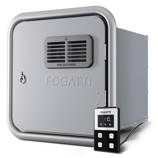 InstaShower Ultra RV Water Heater with Gray Door, 66,000 BTU, 0.5-3.9 GPM, with Mixing Tank, 2-Year Warranty