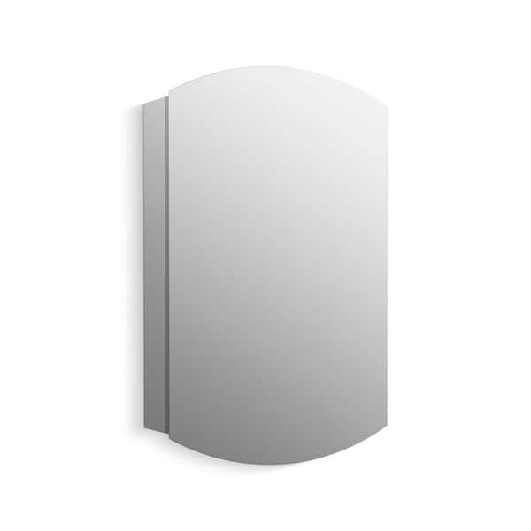 Archer 20 in. W x 31 in. H Rectangular Recessed/Surface Mount Medicine Cabinet with Mirror