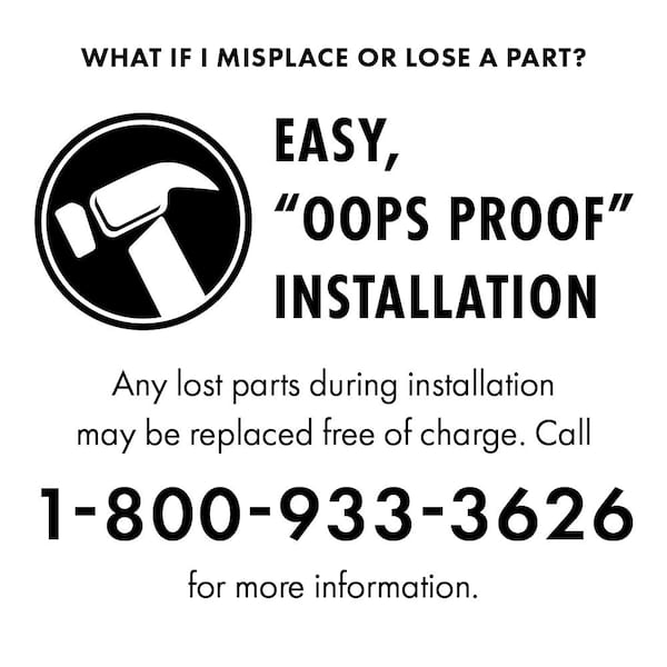 Storm Door Black Bump Closer Kit Storm Door Black Bump Closer Kit