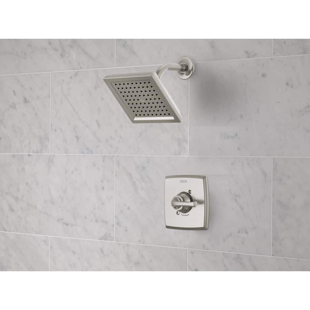 Geist Nickel Square Wall Mounted Shower System