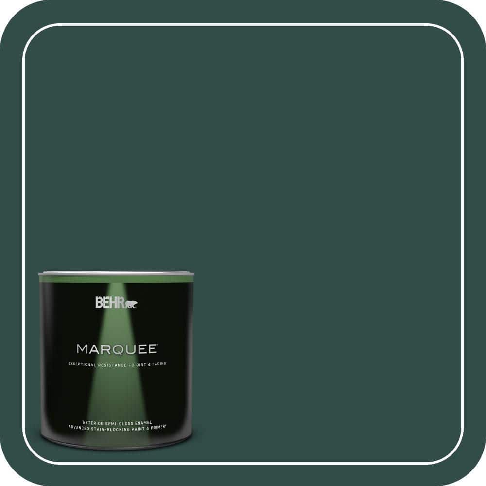 1 qt. #ECC-51-3 Hidden Forest Semi-Gloss Enamel Exterior Paint & Primer product image for price tracking