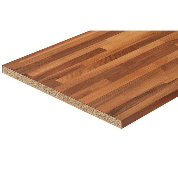 Williamsburg Butcher Block Co. Unfinished Signature American Walnut 12 ft. L x 25 in. W x 1-1/2 in. Th Butcher Block Countertop, USD/Box