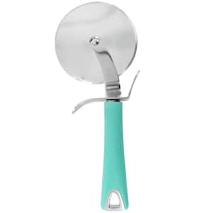 Stainless Steel Drexler Pizza Cutter in Turquoise