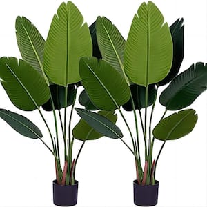 4 ft. Tall Artificial Plant Bird of Paradise 2 Packs