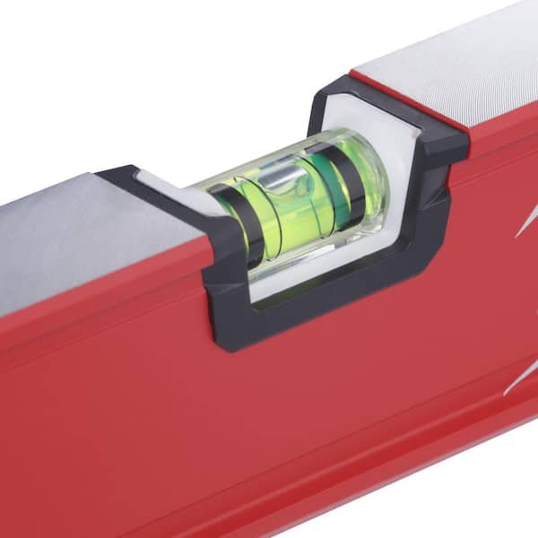 Milwaukee REDSTICK Magnetic Box Level Set with Torpedo Level and