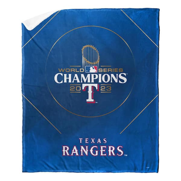 MLB 2023 WSC Glory Rangers Silk Touch Sherpa Throw