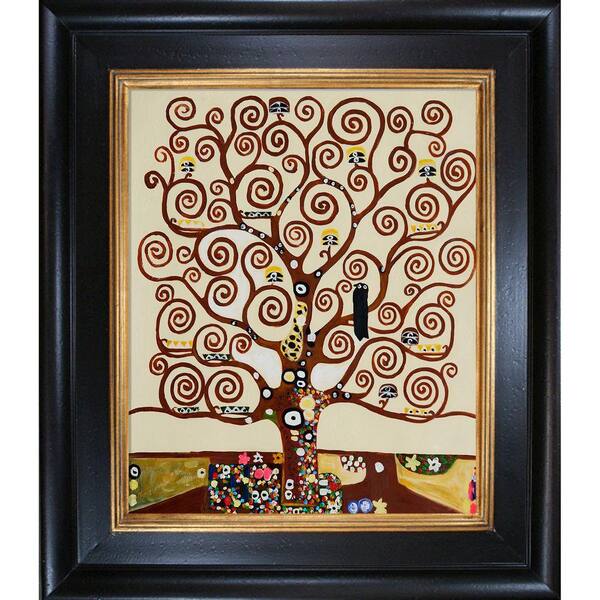 Unbranded 24 in. x 20 in. Tree of Life Hand-Painted Classic Artwork