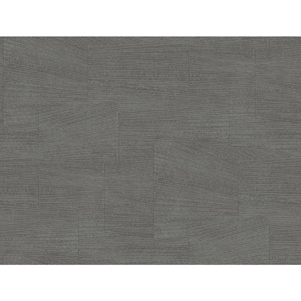 York Wallcoverings Higher Ground Geo Onyx Wallpaper Roll