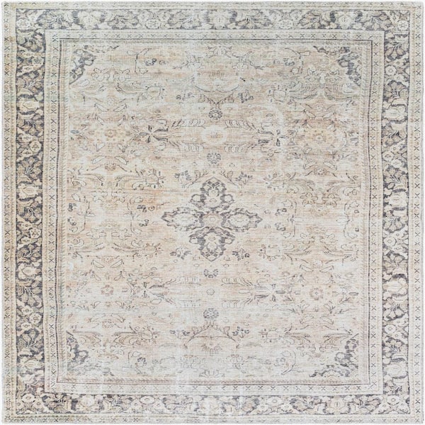 Becki Owens Darling Beige/Ivory 8 ft. x 12 ft. Traditional Washable Indoor Area Rug