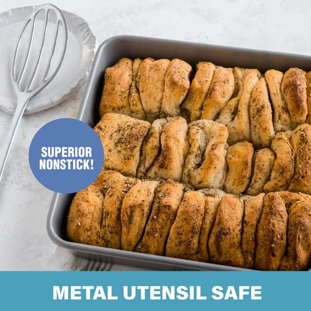Gotham Steel Grey 5 Piece Nonstick Bakeware Set