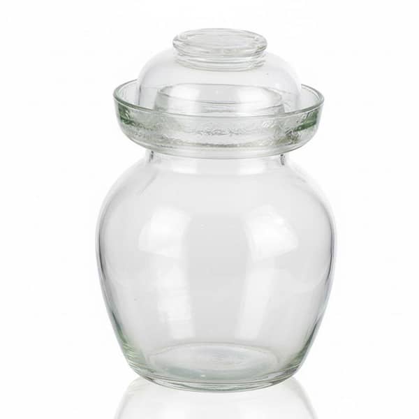 Numhew 25 oz. Set of 6 Airtight Glass Jars with Clear Preserving