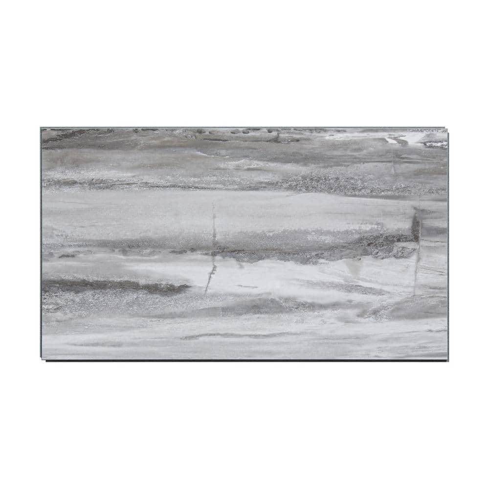 PALISADE 25.6 in. L x 14.8 in. W Hermitage Granite No Grout Vinyl