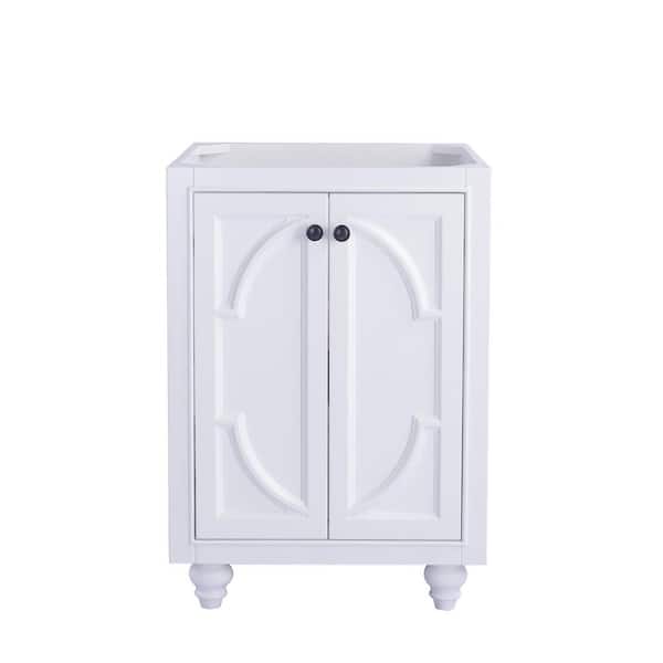Laviva Odyssey 23 in. W x 21.6 in. D x 33.3 in. H Bath Vanity Cabinet without Top in White