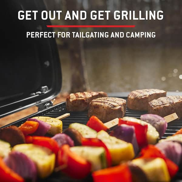 Traveler 40 in. Portable Propane Gas Grill in Black