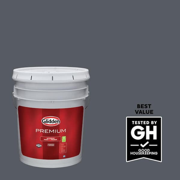 Glidden Premium 5-gal. PPG0993-7 Moody Sky Eggshell Interior Latex Paint