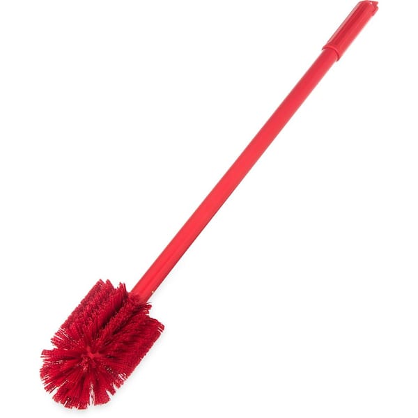 Carlisle Sparta 4 in. Dia Red Polyester Multi-Purpose Valve and Fitting Brush with 24 in. Handle (6-Pack)