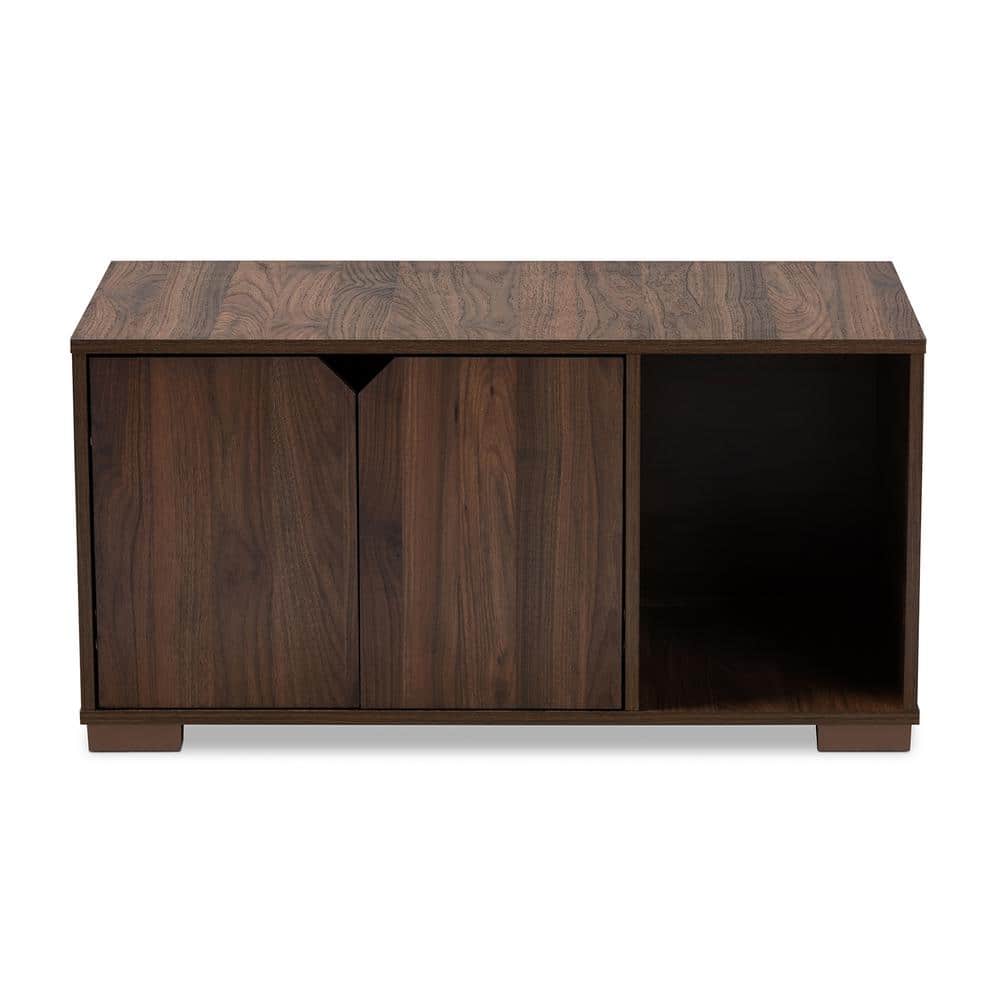 Jasper Walnut Wood Cat Litter Box Cover House price history on PriceWatchPro