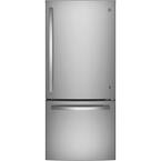 21 cu. ft. Bottom Freezer Refrigerator in Stainless Steel, ENERGY STAR