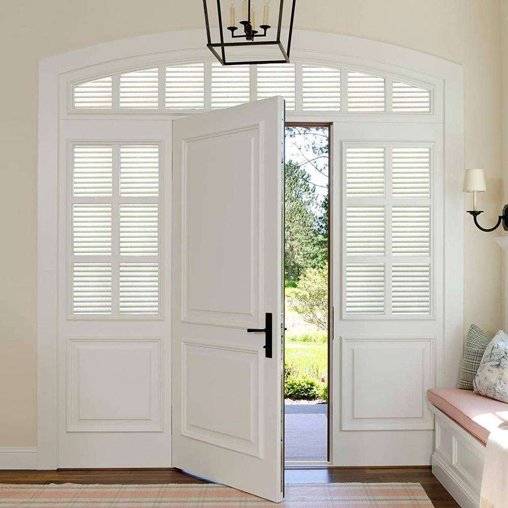 35.4 in. W x 78 in. L Blinds Pattern Frosted Decorative Window Film price history on PriceWatchPro