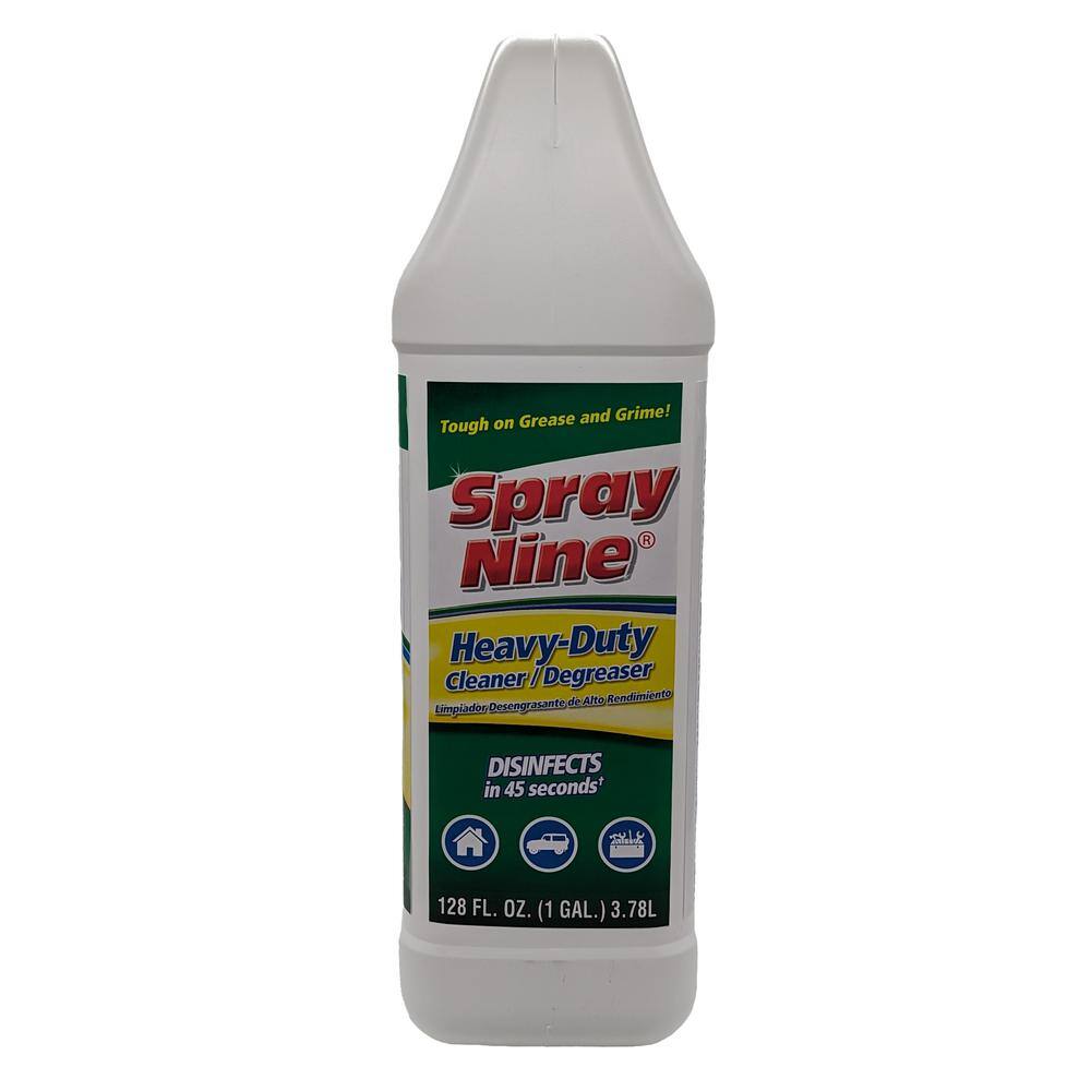 Spray Nine Heavy-Duty Clear 1-Gallon Cleaner Degreaser Refill