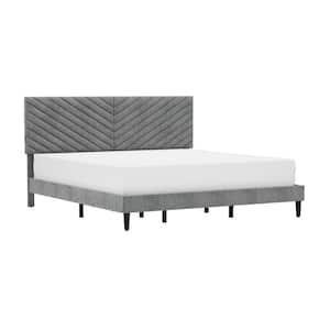 Crestwood Gray King Bed