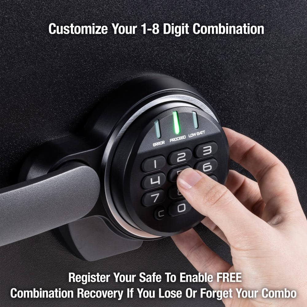 SentrySafe 2.0 cu. ft. Black Digital Fire and Water Safe