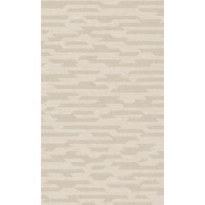 Beige Abstract Geometric Motif Printed Non-Woven Non-Pasted Textured Wallpaper 57 sq. ft.