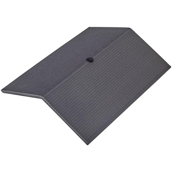 BIRDS choice Roof Tray Topper with Flange in Black Recycled Plastic