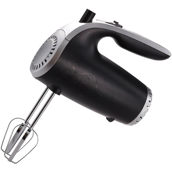 BLACK+DECKER 60-in Cord 6-Speed Black Hand Mixer in the Hand Mixers  department at