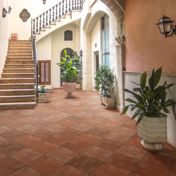 Manises Cuero 13-1/8 in. x 13-1/8 in. Ceramic Floor and Wall Take Home Tile Sample