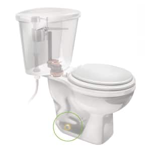 Secure Cap Universal Toilet Bolt Caps Contractor Pack, White
