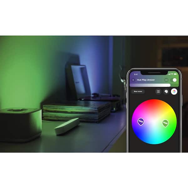 Philips:Philips Hue White Play Bar Extension 10 in. LED White and