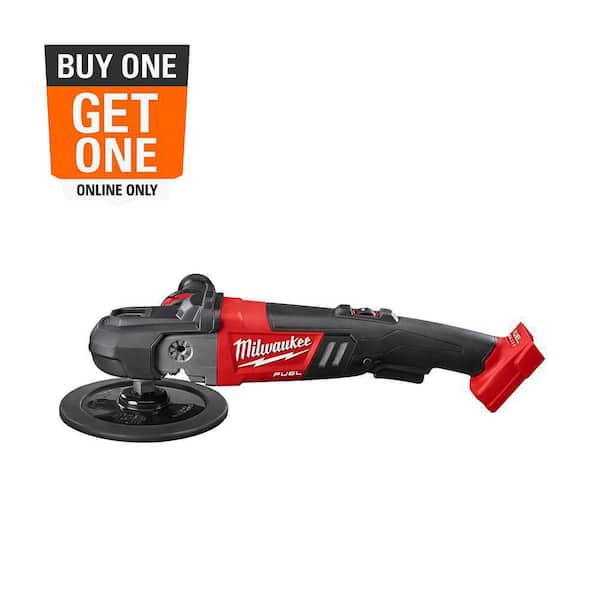 M18 FUEL 18V Lithium-Ion Brushless Cordless 7 in. Variable Speed Polisher (Tool-Only)