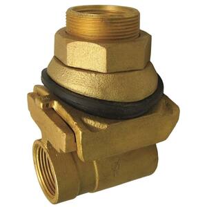 1 in. Brass Pitless Adapter Fitting