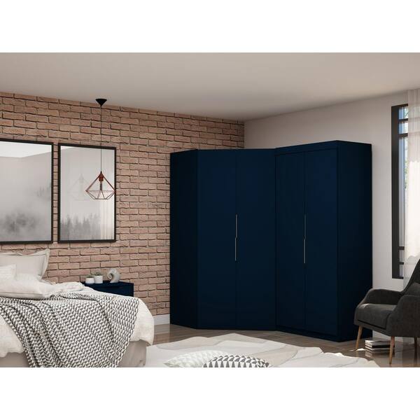 Luxor Ramsey Modern Tatiana Midnight Blue Composite Wood 101.89 in