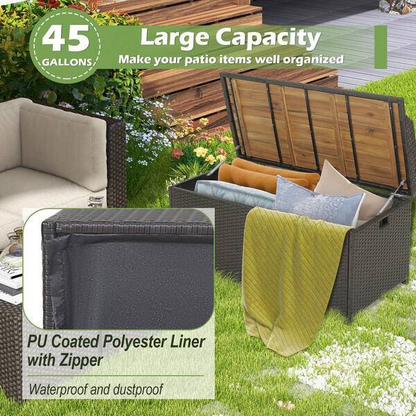 Outdoor Storage Outdoor Cushion Storage Box KOCKABC Pack Outdoor