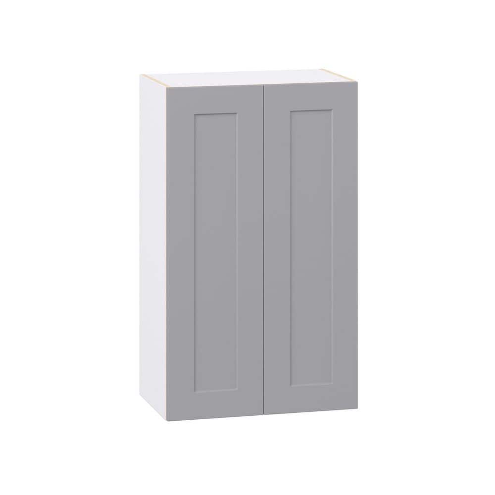 Roseland 24 in. W x 24 in. D x 40 in. H Assembled Shaker Wall Kitchen Cabinet in Slate Gray price history on PriceWatchPro
