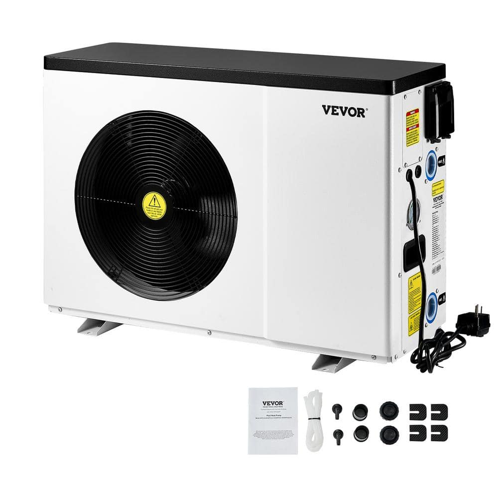 Electric Pool Heat Pump, 22250 BTU, Pool Heaters for 3171 to 6605 gal. Above and in Ground Pools, Low Noise price history on PriceWatchPro