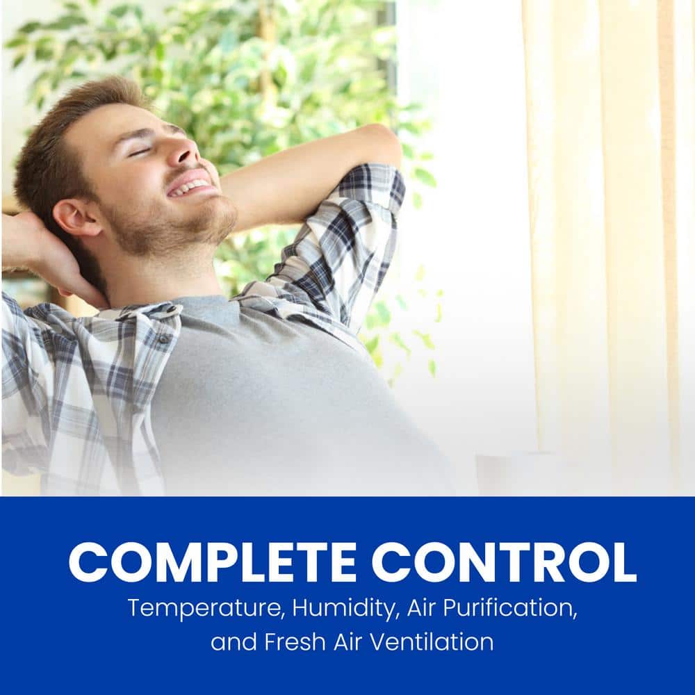 Aprilaire 8910W Wi-Fi Programmable Touchscreen Thermostat with IAQ Control