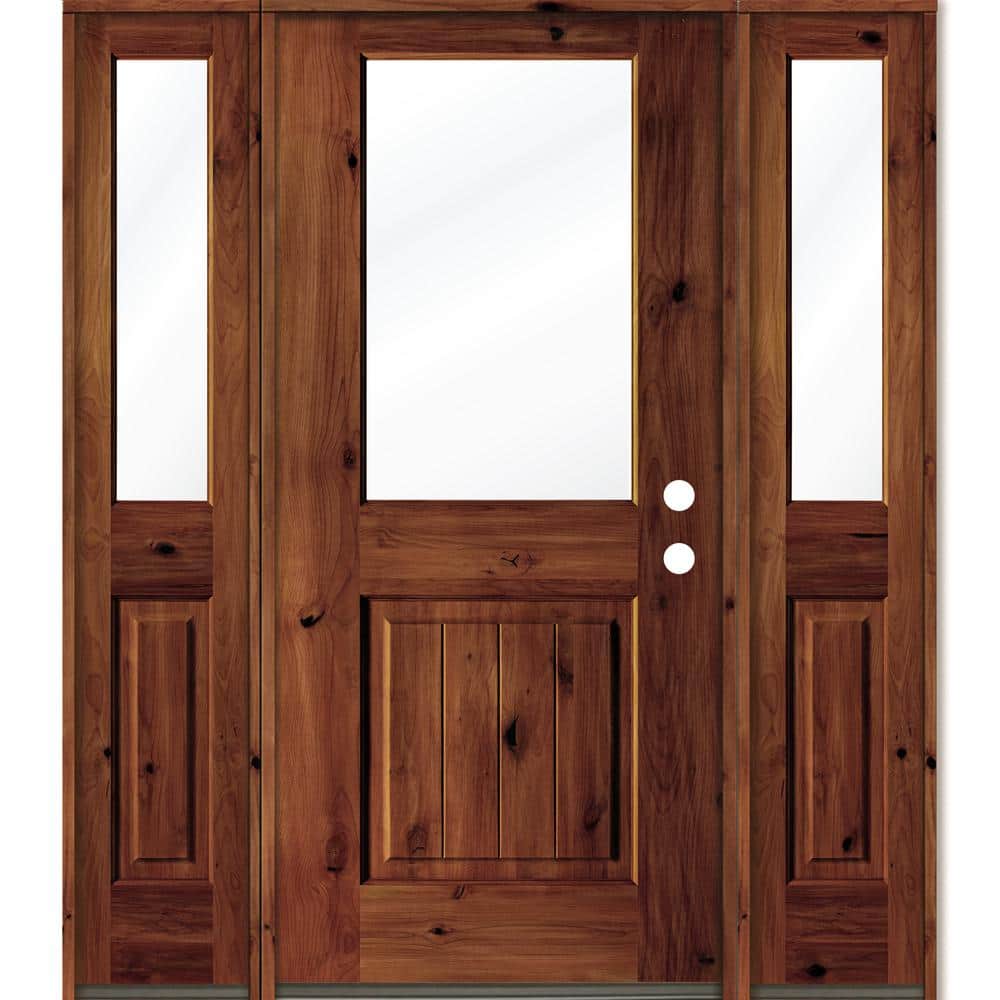 https://images.thdstatic.com/productImages/ce239b9b-95ef-44da-8073-8d1d16b59036/svn/red-chestnut-stain-krosswood-doors-wood-doors-with-glass-phed-ka-405v-28-68-134-lh-dsl-rc-64_1000.jpg
