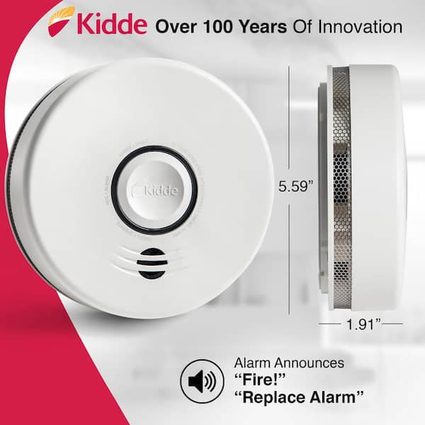 Kidde 10Y29 10 Year Optical Smoke Alarm Detector with Sealed In Battery  47871089314