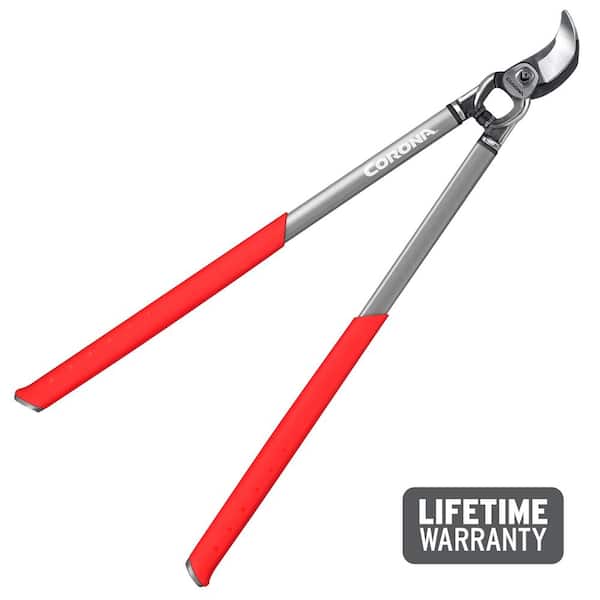 Corona DualCUT 4 in. Forged Steel Blade with Lightweight Steel Core Handles Bypass Lopper