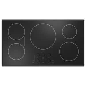 36 in. Smart Induction Touch Control Cooktop in Black with 5 Elements