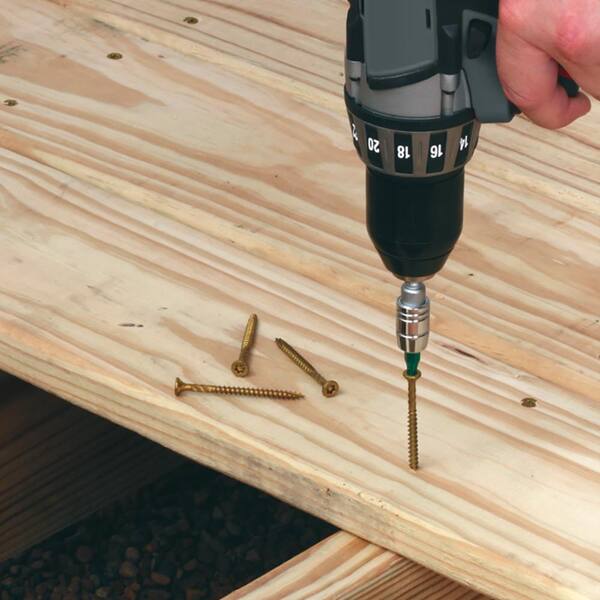 GRK Fasteners #10 x 2-1/2 in. Star Drive Bugle Head R4 Multi 