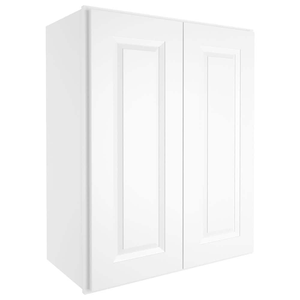 24-in W X 12-in D X 30-in H in Traditional White Plywood Ready to Assemble Wall Kitchen Cabinet -  HOMEIBRO, HD-TW-W2430-A