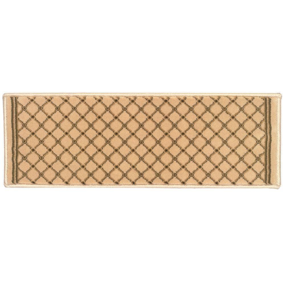 Kurdamir Derby Ivory 9 in. x 26 in. Stair Tread Cover price history on PriceWatchPro