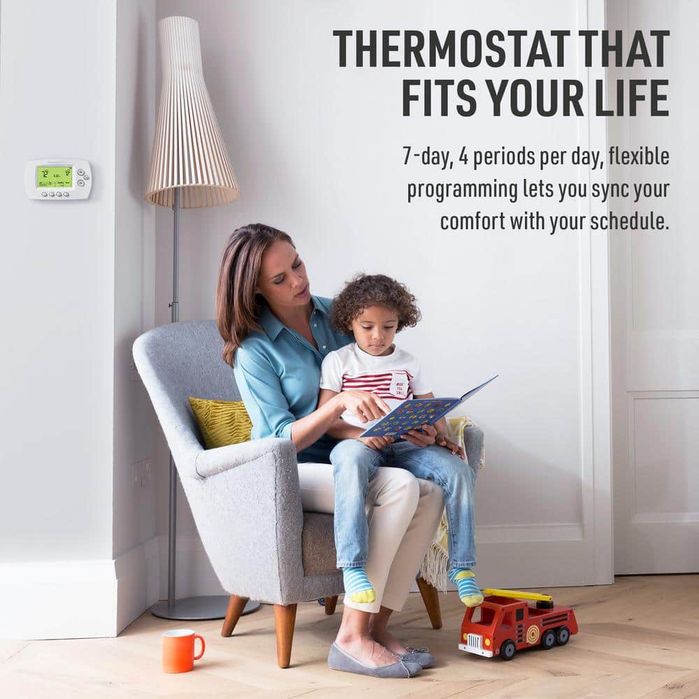 Honeywell Home White WiFi 7-Day Programmable Thermostat