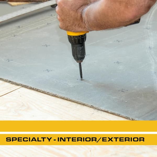 PRO-FIT #9 x 1-5/8 in. Torx Drive Flat Head Cement Board Screws