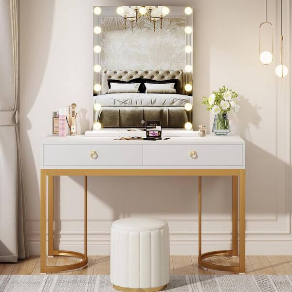 16 Best Makeup Vanities With Storage 2024 - Best Vanities for Flawless  Makeup